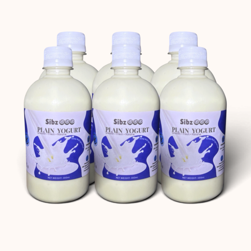 Pack of 6 plain
